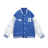 Varsity Jacket Vintage Fashion Loose Trendy Men