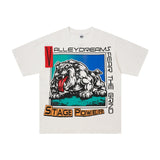 Duaa pure cotton retro printed t-shirt g