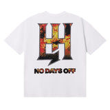 Life hustlers hot diamond cotton t-shirt g direct injection hip hop printing