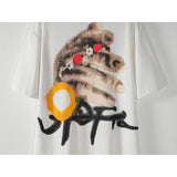 Travis Scott T-Shirt TRAVIS SCOTT CACTUS JACK Loose Crew Neck Short Sleeve