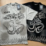 HS T Shirts Washed Aging Process