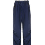 Women Pants Loose Sports and Leisure Woven Wide-Leg Pants for Women Summer