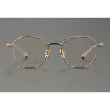 CHH Chrome Hearts Glasses Vintage Pure Titanium Ultra Light Polygon Frame