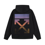 Off OW White Hoodie Color Gradient