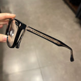 CHH Chrome Hearts Glasses Vintage Fashion Ultra Light Square Line Myopia Eye Frame