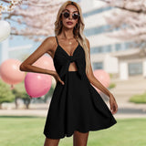 Graduation Dresses Strap Bow Dress