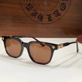 Chrome Hearts Sunglasses Large Frame Simple and Generous Retro Sunglasses