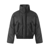 Unisex Down Jacket Men's and Women's Winter Vintage Warm Short Jacket
