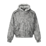 Unisex Down Jacket Men's Winter Fleece Collar