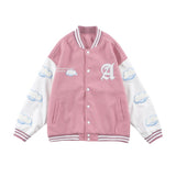 Varsity Jacket Vintage Fashion Loose Trendy Men