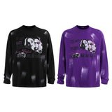 Unisex long-sleeved shirt autum dark graffiti
