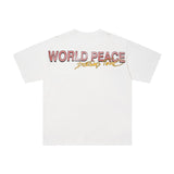 Duaa pure cotton t-shirt g direct injection retro printing