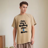 Men T Shirts Summer Printed Short Sleeve
