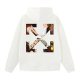 Off OW White Hoodie Oil Painting