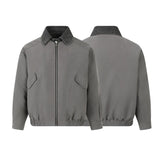 Unisex Down Jacket Men's Winter Vintage Fake Two-Piece Padded Jacket