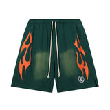 HS Shorts Retro abstract print