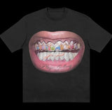 Y2K Harajuku t shirts man vintage Gothic print pattern Hip