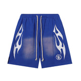 HS Shorts Retro abstract print