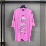 Men T-shirts make old short-sleeved T-shirts loose and casual