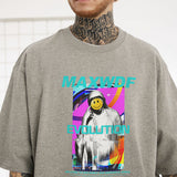 Men T Shirt Short Sleeve T-shirt Men and Women Loose