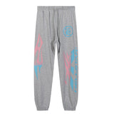Hoodie Retro abstract print