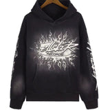 HS Outfit: Hoodie/Sweatpants (Separate Purchase Options) Vintage Distressed
