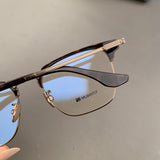 CHH Chrome Hearts Glasses Pure Titanium Ultra Light Vintage Large Frame Eyebrow Frame Glasses Frame