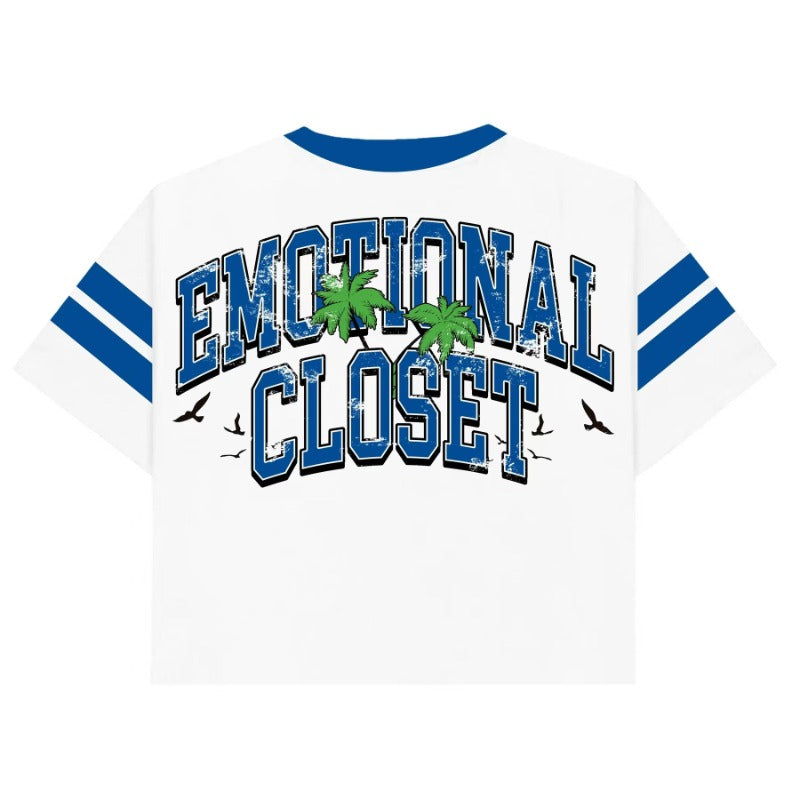 Mixed Emotion T-Shirt Skull Print Hip Hop Short Sleeve T-Shirt
