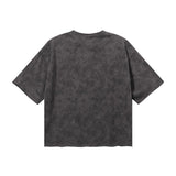 Bkys hot diamond retro printed pure cotton t-shirt g