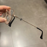 CHH Chrome Hearts Glasses Pure Titanium Ultra Light Retro Versatile Myopia Glasses Frame
