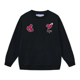 Off OW White Sweatshirt Hip Hop Characters