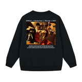 Off OW White Sweatshirt oil painting