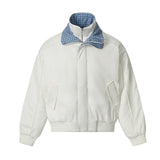Unisex Down Jacket Men's Winter Short Padded Jacket
