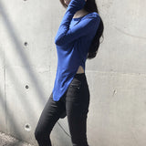Women Long Sleeve Shirt Skin Slim Fit Long-Sleeved T-shirt Bottoming Shirt