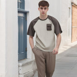 Men's T-shirt Short-Sleeved T-shirt Men's and Women's Loose