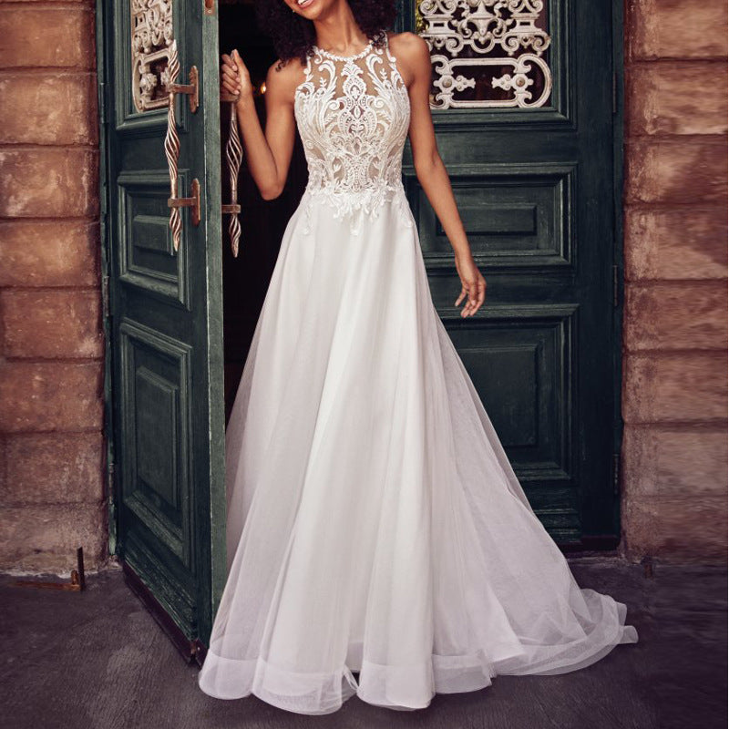 Slutty Wedding Dress Halter Wedding Dress Formal Dress