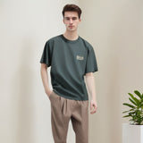 Men's T-shirt Summer Printed Short-Sleeved T-shirt Men's and Women's Loose