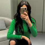 Women Jumpsuit Long Sleeve Base Bodysuit Top