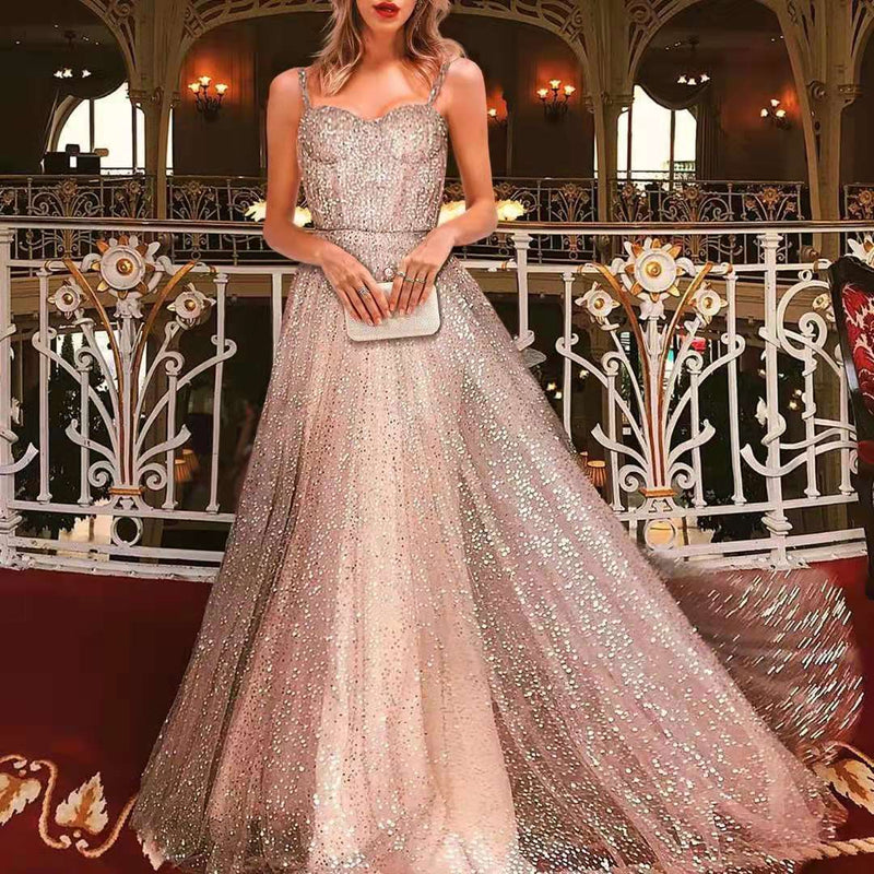 Slutty Wedding Dress Summer Women's Sexy Sling Dress