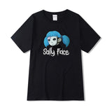 Sally Face T Shirts Adventure Puzzle Series Cotton Men's and Women's Printed T-shirt