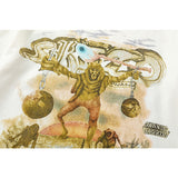 Travis Scott T-Shirt Travis Scott Utopia Tour Skull Soldier Casual Print Loose Short Sleeve