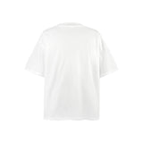 American vintage street T-shirt pure cotton retro loose men's clothing