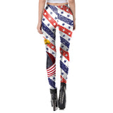 National Flag Day Leggings Spring/Summer Tights Women's Independence Day Printed Sports Casual