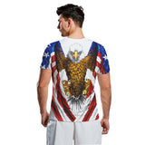 National Flag Day T Shirts Summer Independence Day Short Sleeve Printed T-shirt