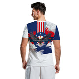 National Flag Day T Shirts Summer Menswear Independence Day Printed Casual T-shirt
