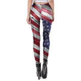Women's National Flag Day Leggings Printed Leggings