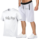 Sally Face T Shirts Adventure Puzzle Series Men's and Women's Casual Short-Sleeved Casual Sports Suit