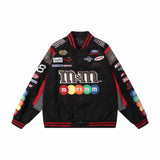 Varsity Jacket Vintage Spring and Autumn Coat Loose Baseball Uniform Jacket