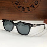 Chrome Hearts Sunglasses Large Frame Simple and Generous Retro Sunglasses
