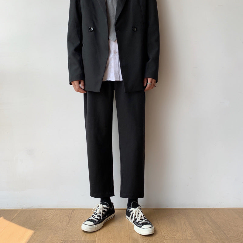 Men Sweatpants Spring and Summer Casual Pants Men's Loose Straight Trend All-Matching